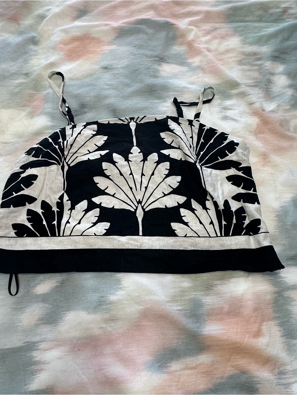 Loft Palm Linen Blend Cami Top - Picture 4 of 10